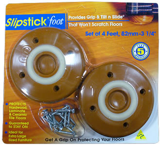 Slipstick Feet - Carmel, 3.25 inches