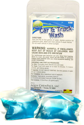 Car/Truck Wash and Shine Concentrate - Aqua Chempacs