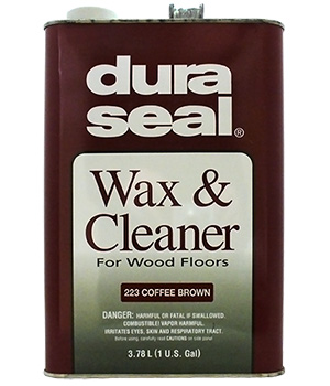 DuraSeal Wax and Cleaner Coffee Brown 128oz